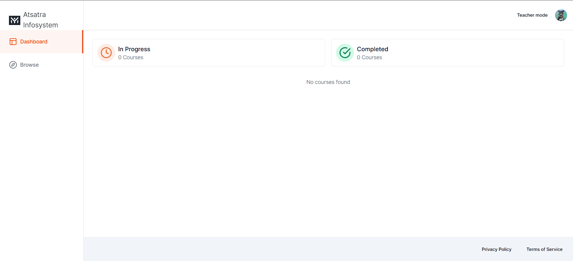Learnio - Tracking and Creating Courses